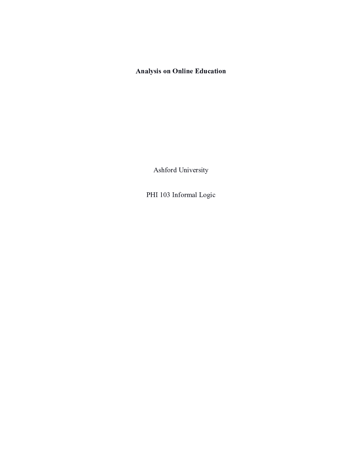 Preview of PHI 103 Week 1 assignment.docx
